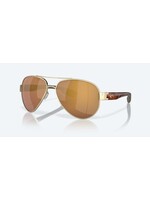 Costa Sunglasses Costa South Point - Brushed Gold - Gold Mirror Lens 580g