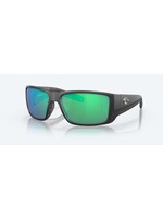 Costa Sunglasses Costa BlackFin Pro  - Matte Black - Green Mirror Lens 580G