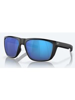 Costa Sunglasses Costa Ferg - Matte Black - Blue Mirror Lens 580G
