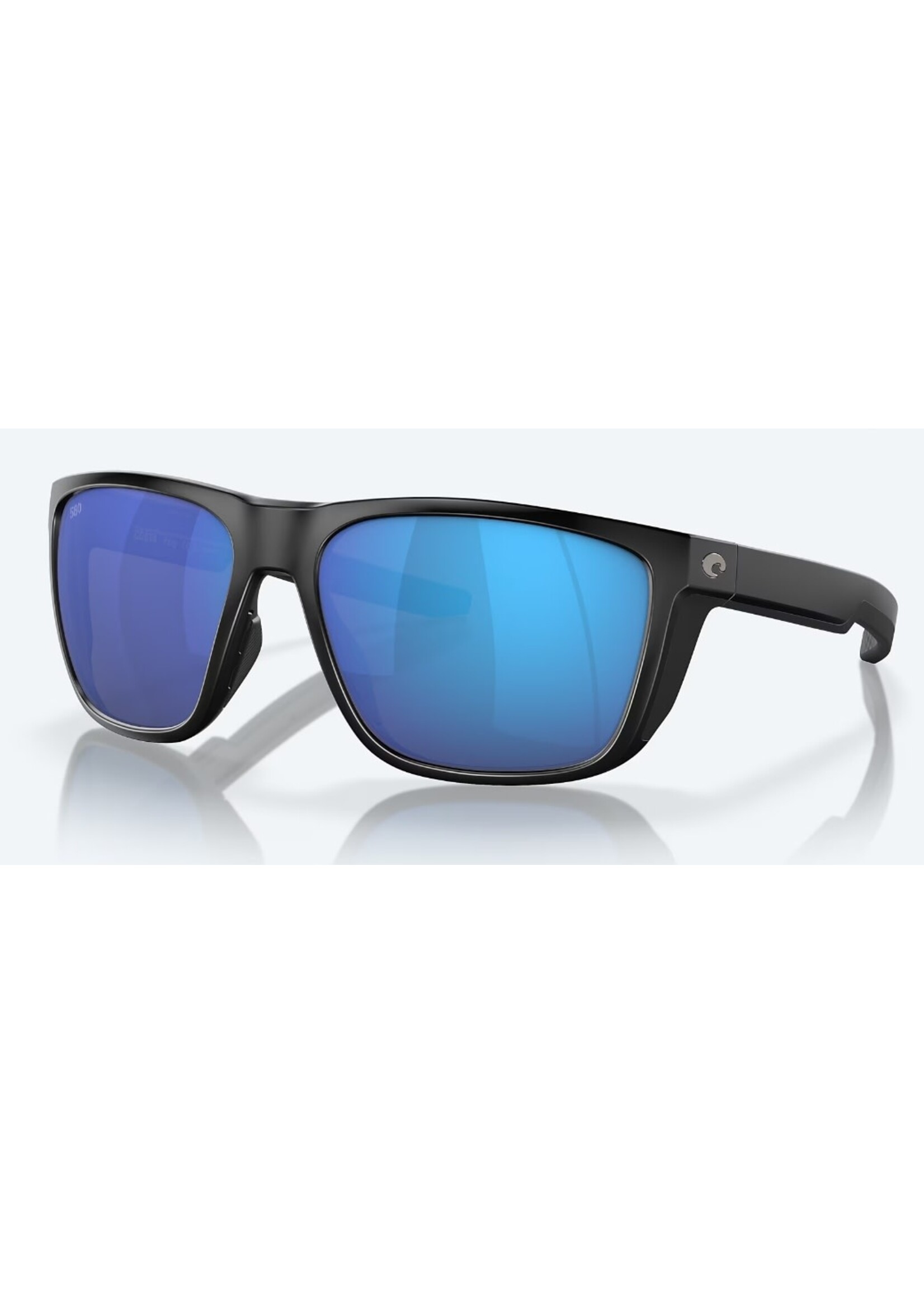 Costa Sunglasses Costa Ferg - Matte Black - Blue Mirror Lens 580G
