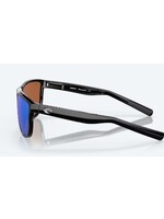 Costa Sunglasses Costa Rincondo - Shiny Black - Green Mirror Lens  580P