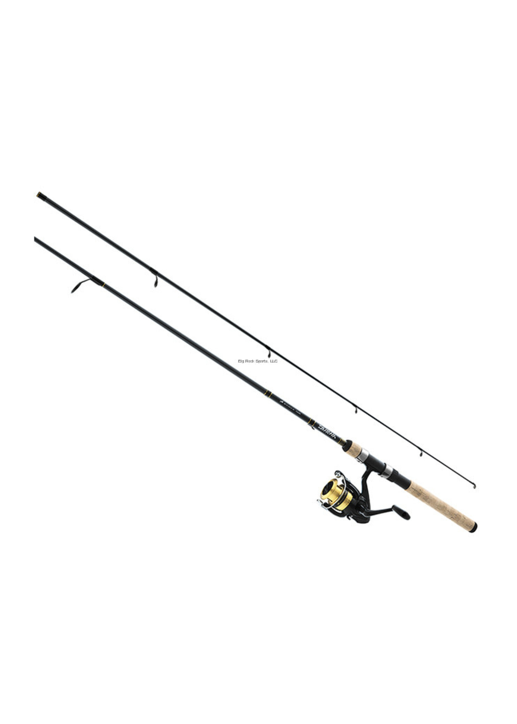 Daiwa Daiwa D-Shock Pre-Mounted Spinning Combo 7'2"  2PC Heavy, 4000 Spin Reel