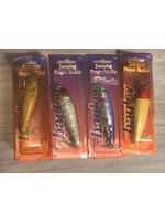 BAGLEY JUMPING TOP WATER MULLET white body/ red head