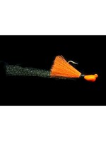Gulfstream Lures GULFSTREAM LURES Pea Hawk Jig 1/4oz Orange, Orange, Black