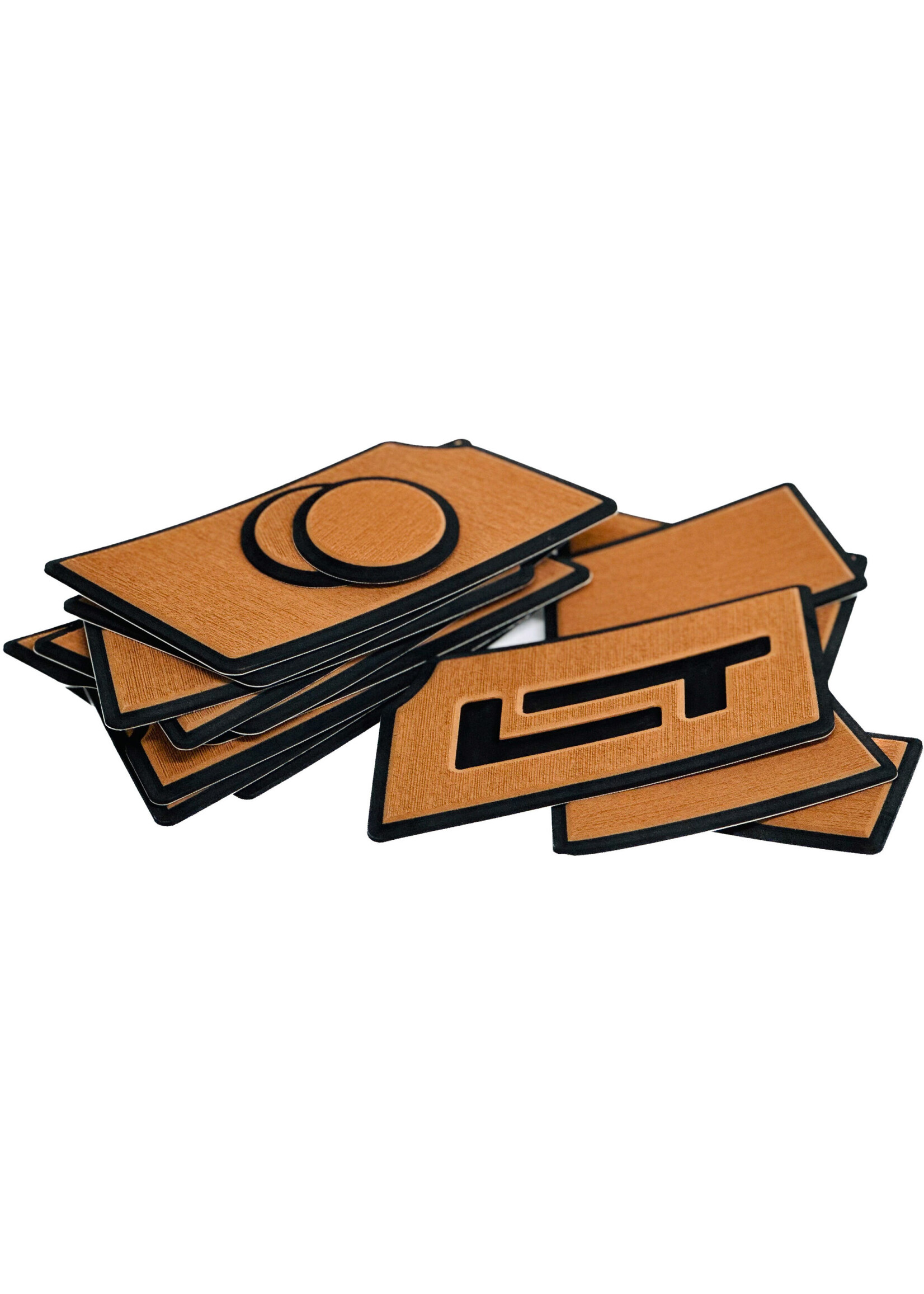 Crescent Kayaks LiteTackleII Pad Kit - Teak Cockpit
