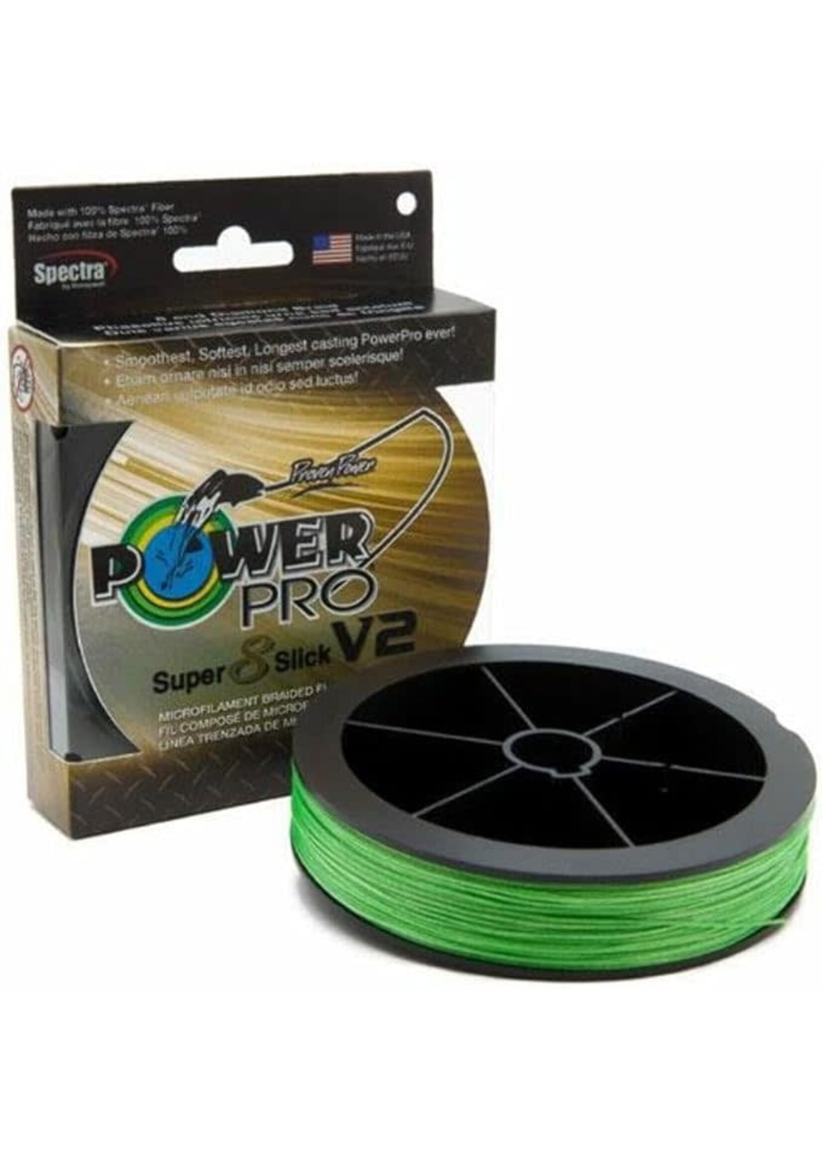 Power Pro Power Pro 20lb  3000 yd  Hi Vis Green - Chartruese