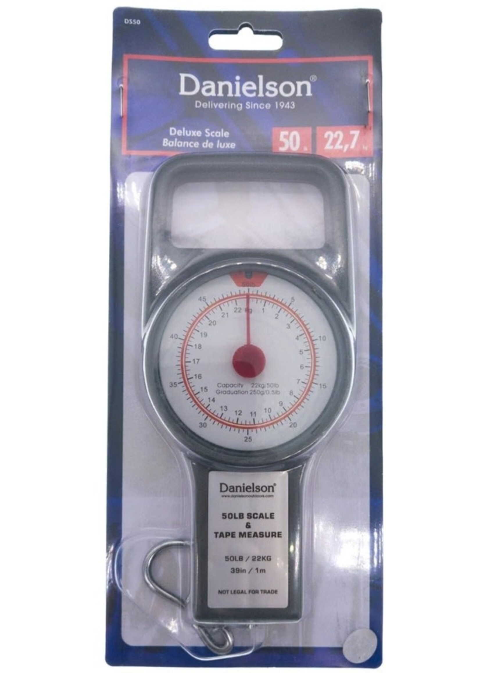 Danielson Danielson Scale 50lb w/39" Tape DS50