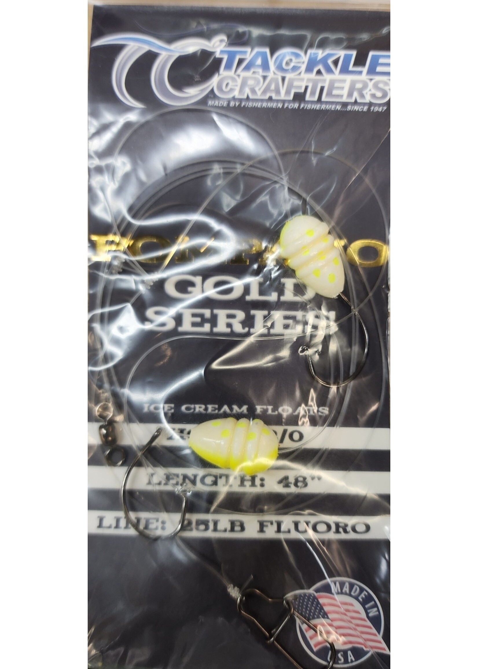 Tackle Crafters TACKLE CRAFTERS Pompano Gold Series Chart/White