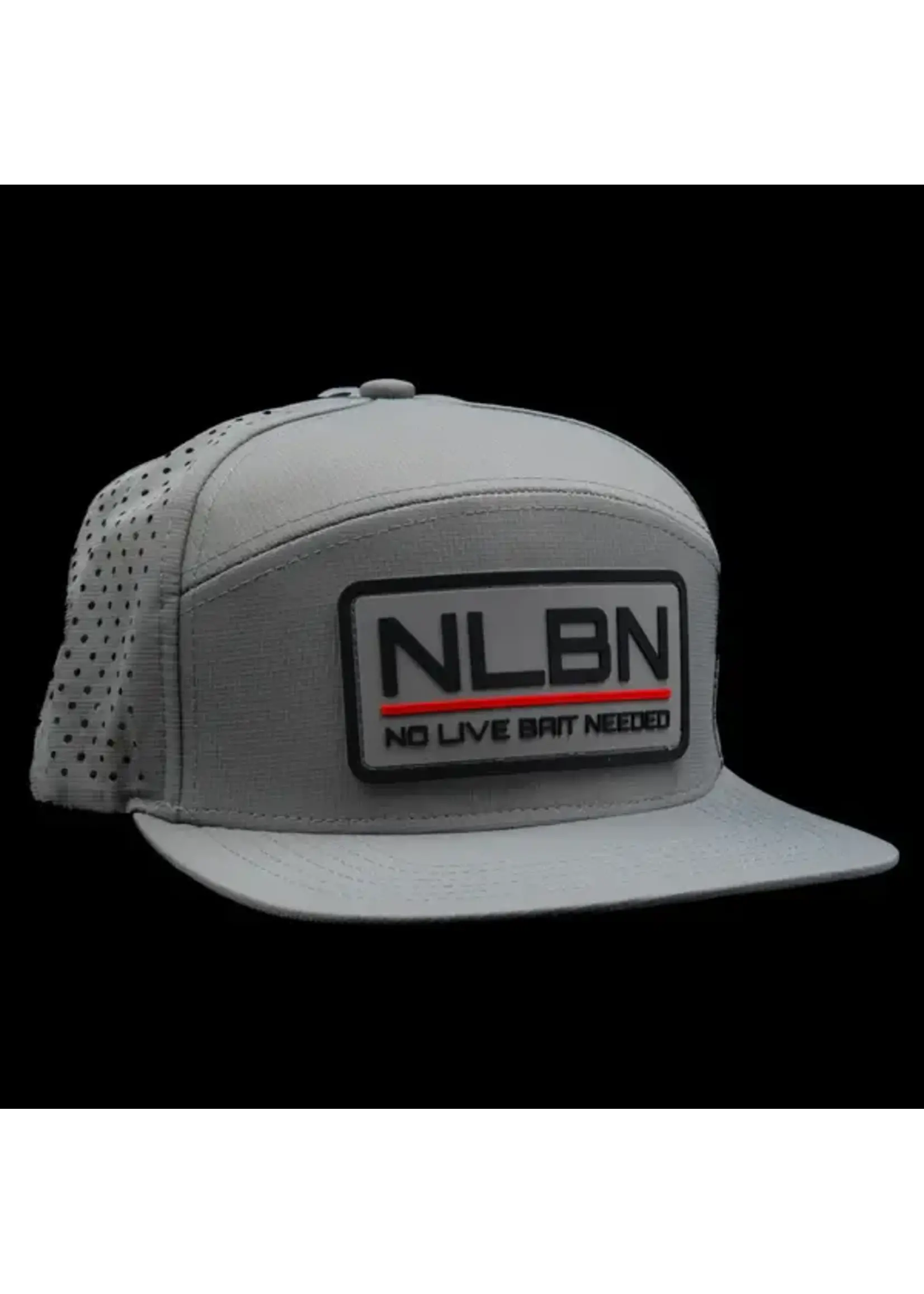 NLBN NLBN 7 Panel  - Lockup Hat Grey