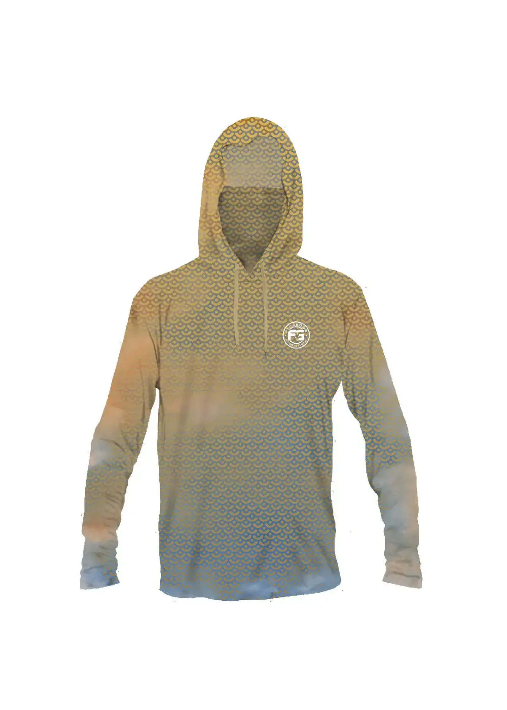 Flogrown Flogrown Performance Hoodie  Poseidon