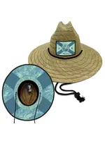 Flogrown Flogrown Straw Hat Seaside Camo