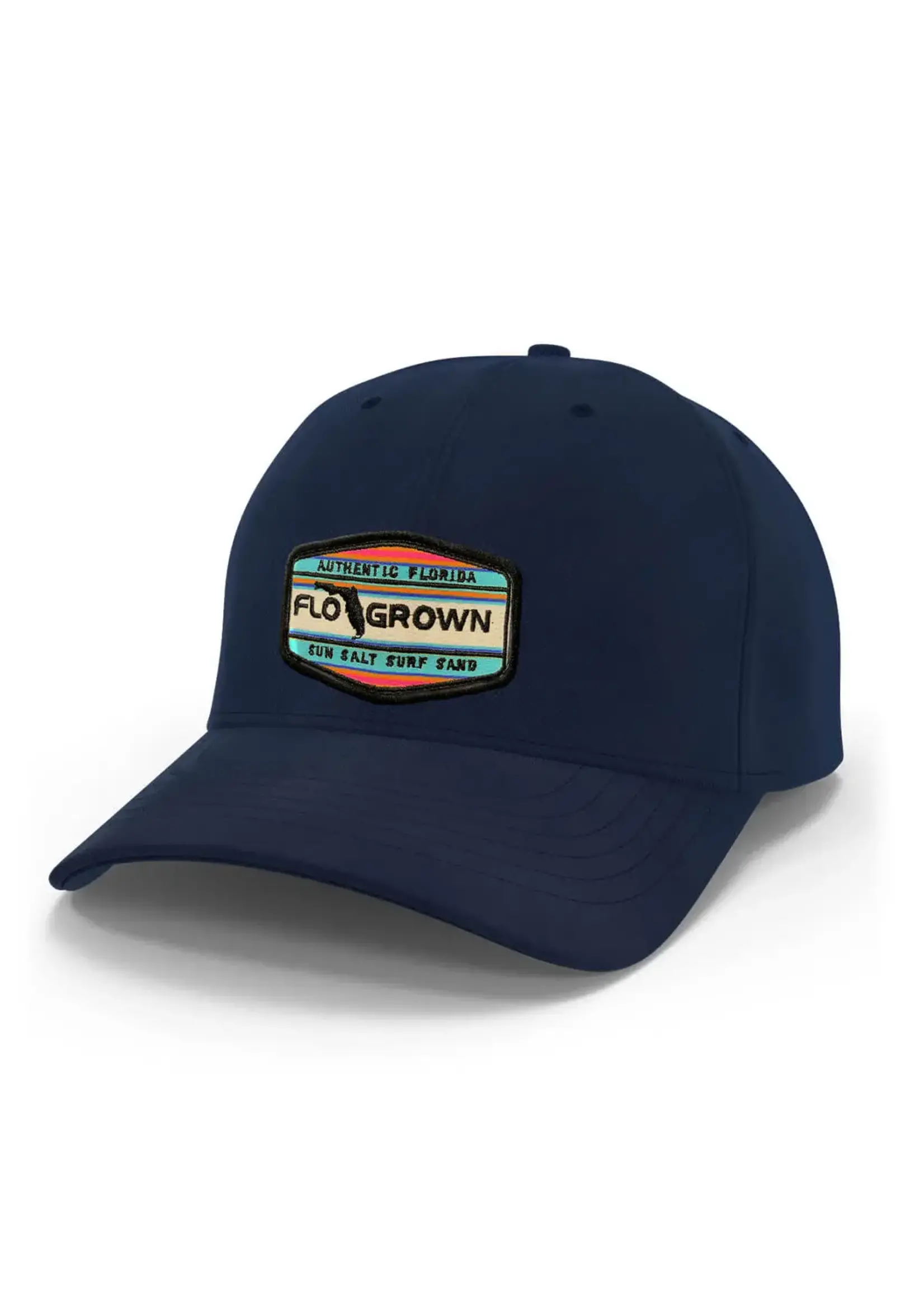 Flogrown Flogrown Hat Colorful Banded Patch
