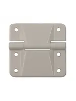 Engel Engel Plastic Drybox Hinge (Single Hinge) White