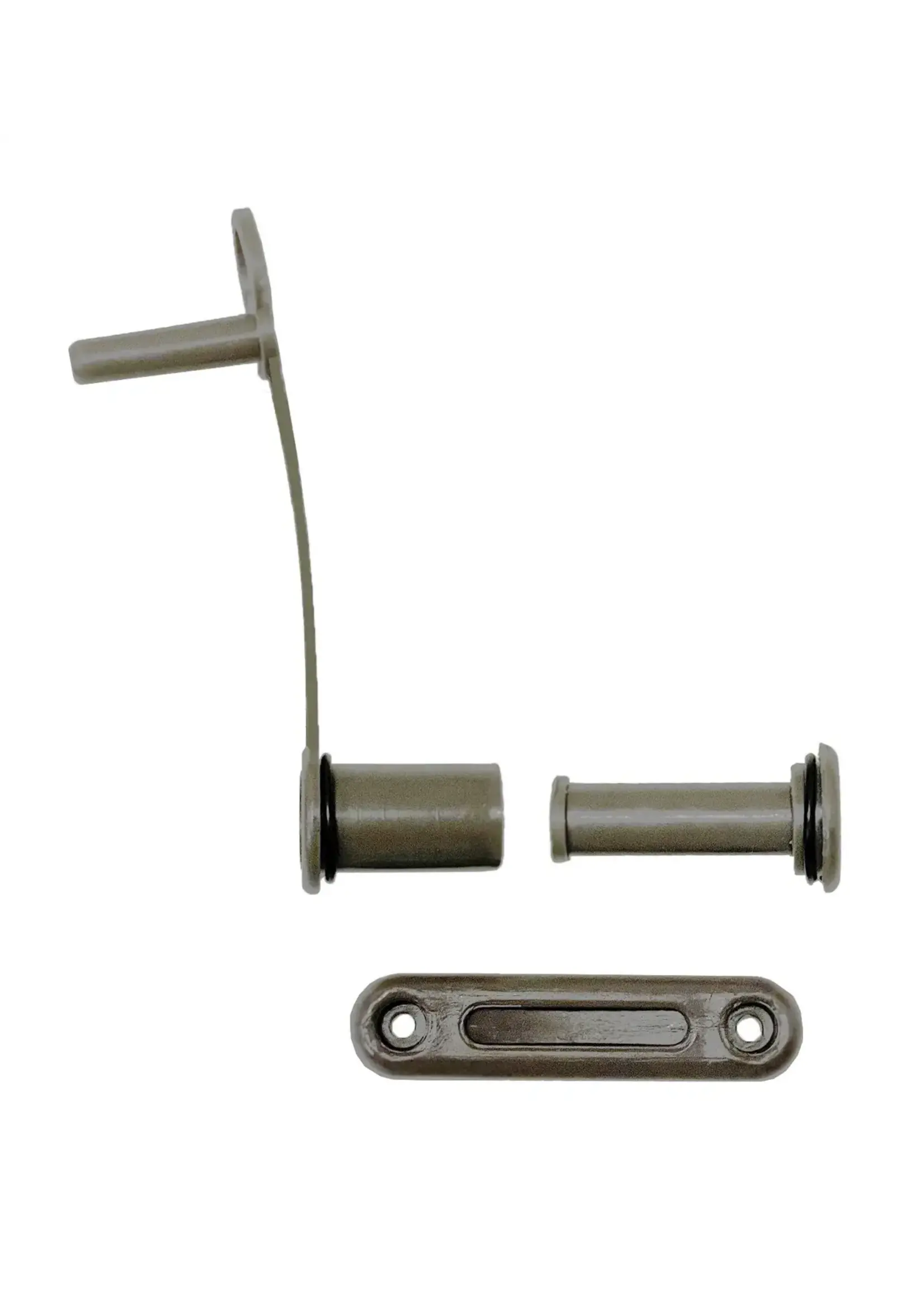 Engel Live Bait Conversion SET (O-ring, Hang clip & 2 stainless screws) White