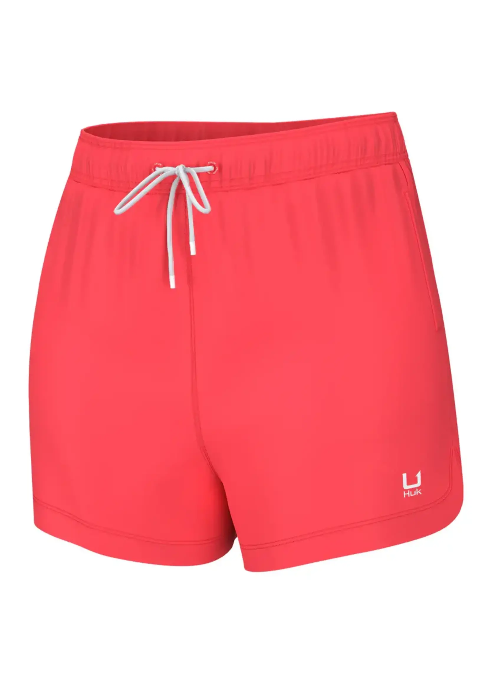 Huk HUK PURSUIT VOLLEY SHORT - Neon Coral