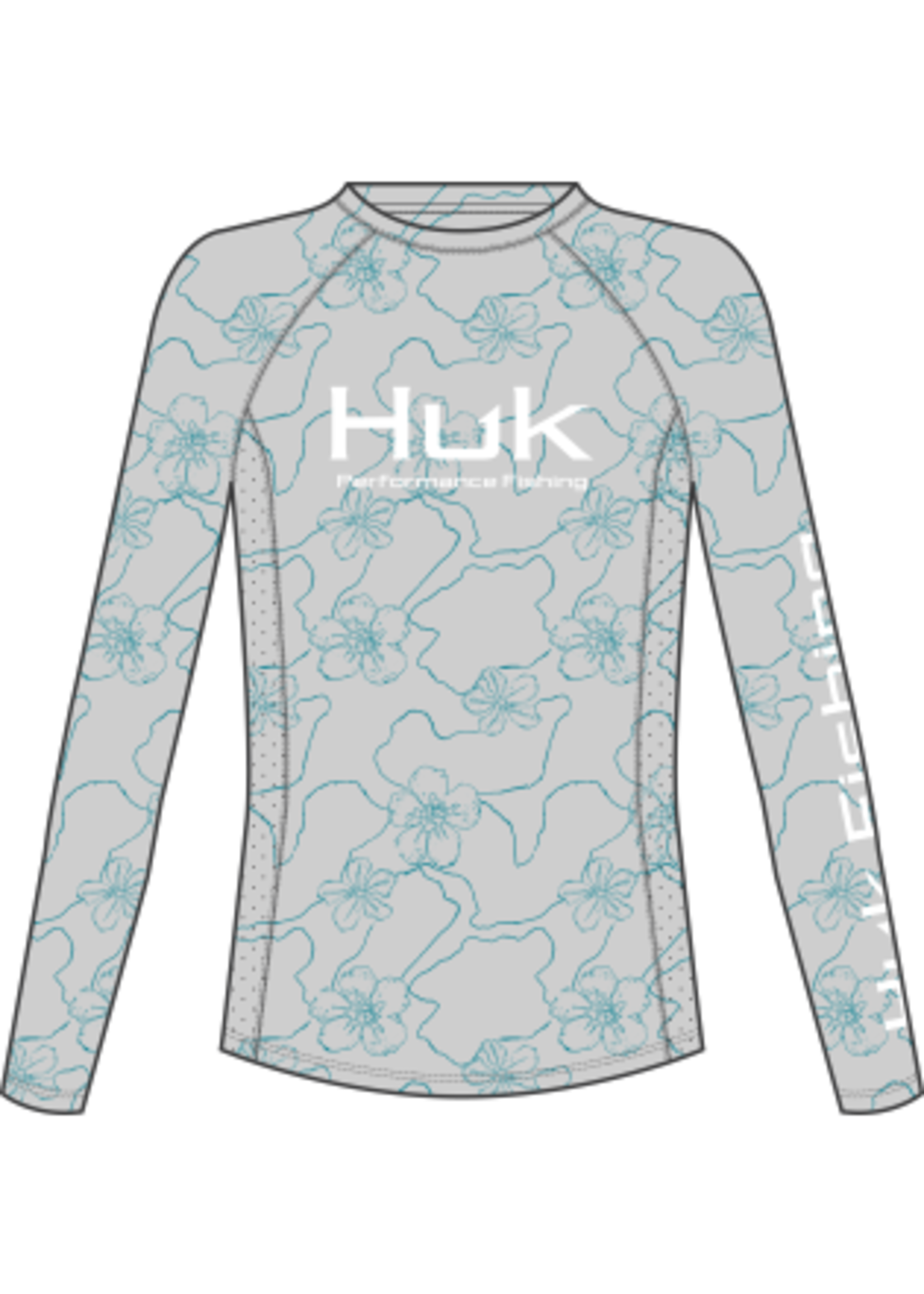 Huk HUK Women's Pursuit Printed LS Performance