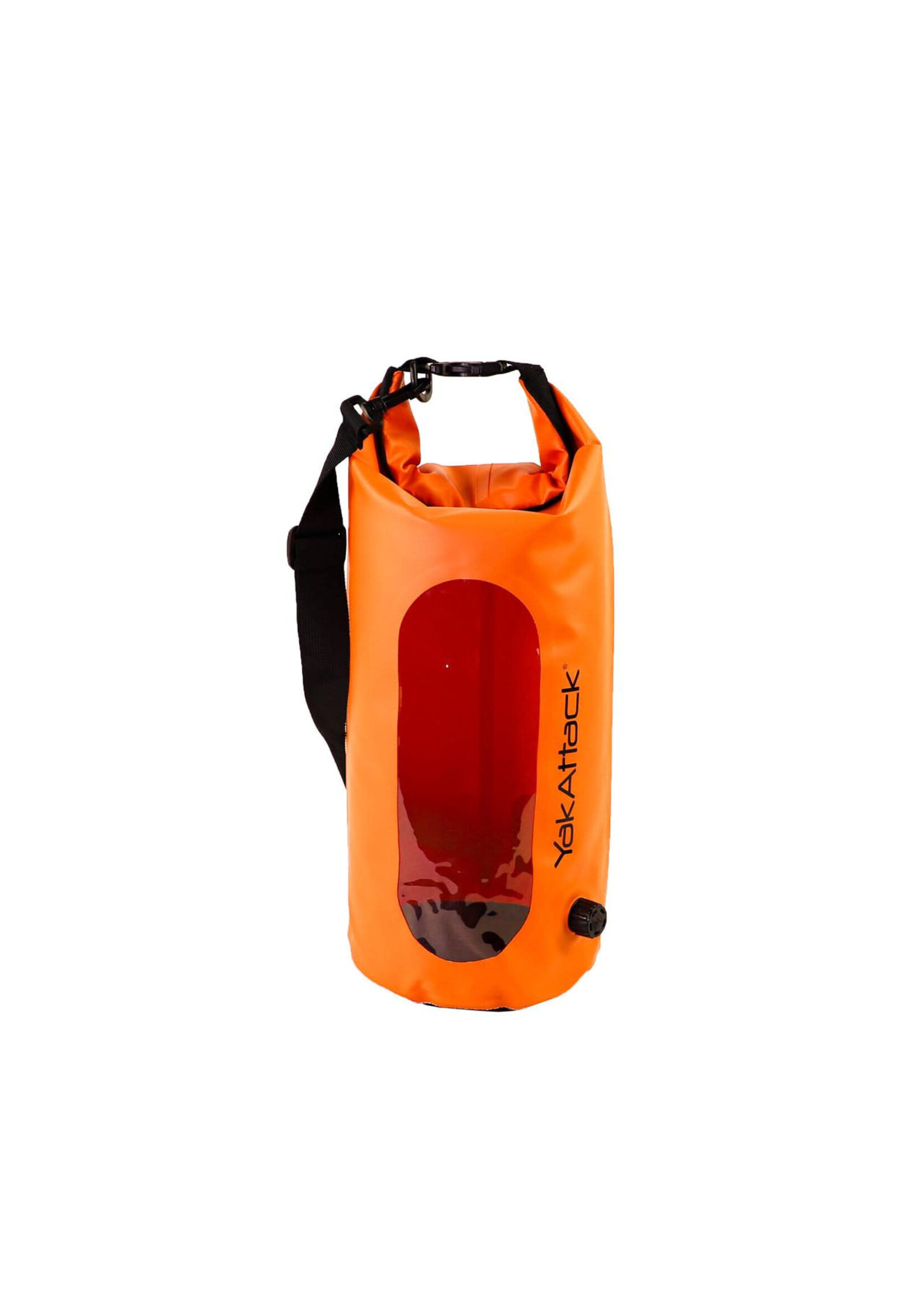 Aryca YakAttack Roll-Top Drybag w/ Air Valve 10L Orange