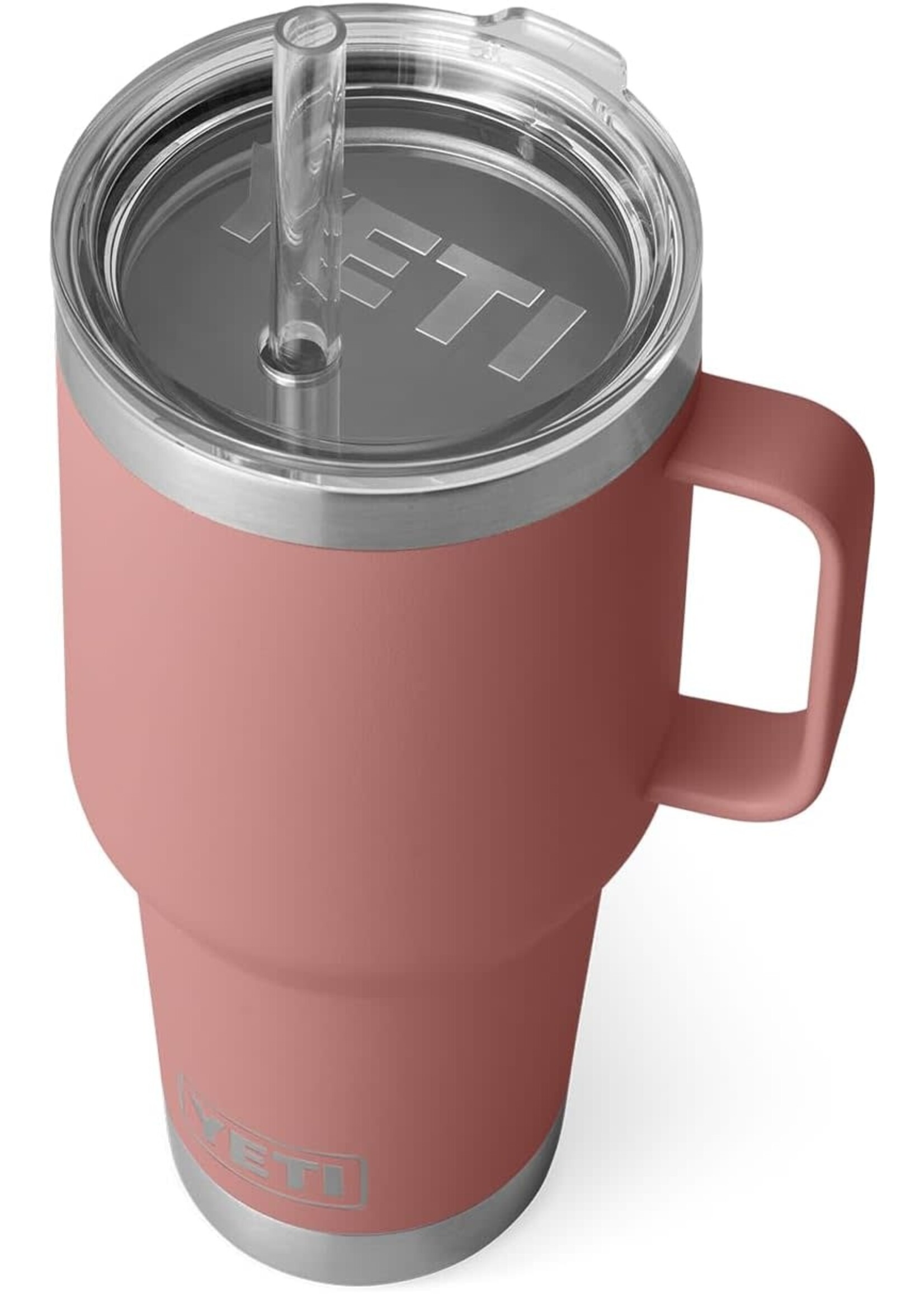 YETI Coolers Rambler 35 oz Straw Mug Sandstone Pink