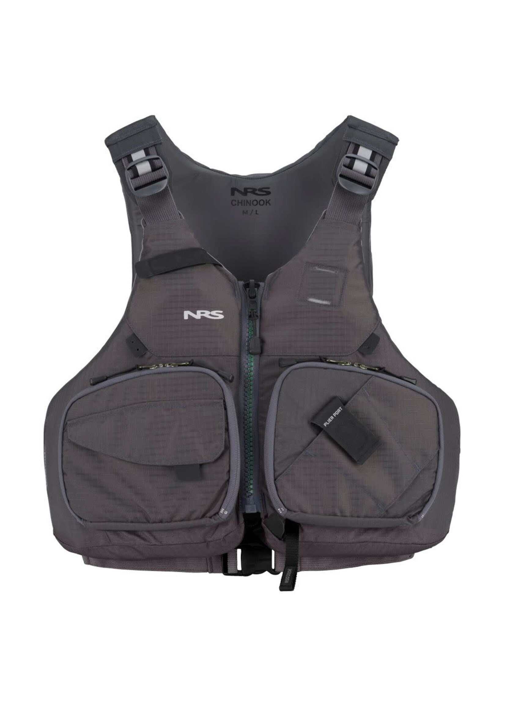 NRS NRS PFD Chinook Charcoal XS/M
