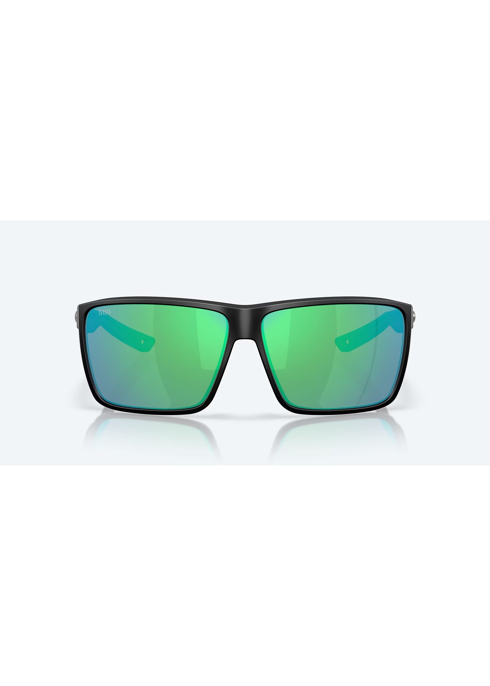 Costa Sunglasses Costa Rincon II - Matte Black -  Green Mirror Lens 580G