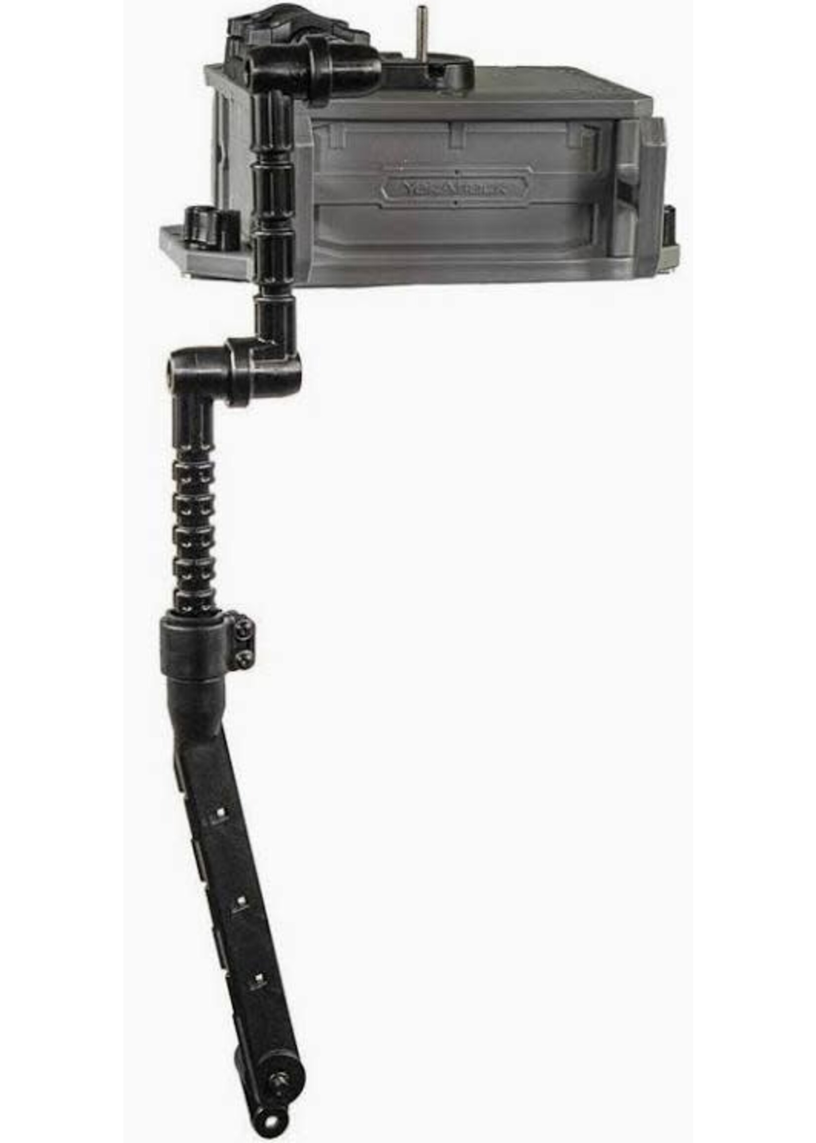 YakAttack LLC CellBlok Battery Box and SwitchBlade Transducer Arm Combo - Battleship Grey