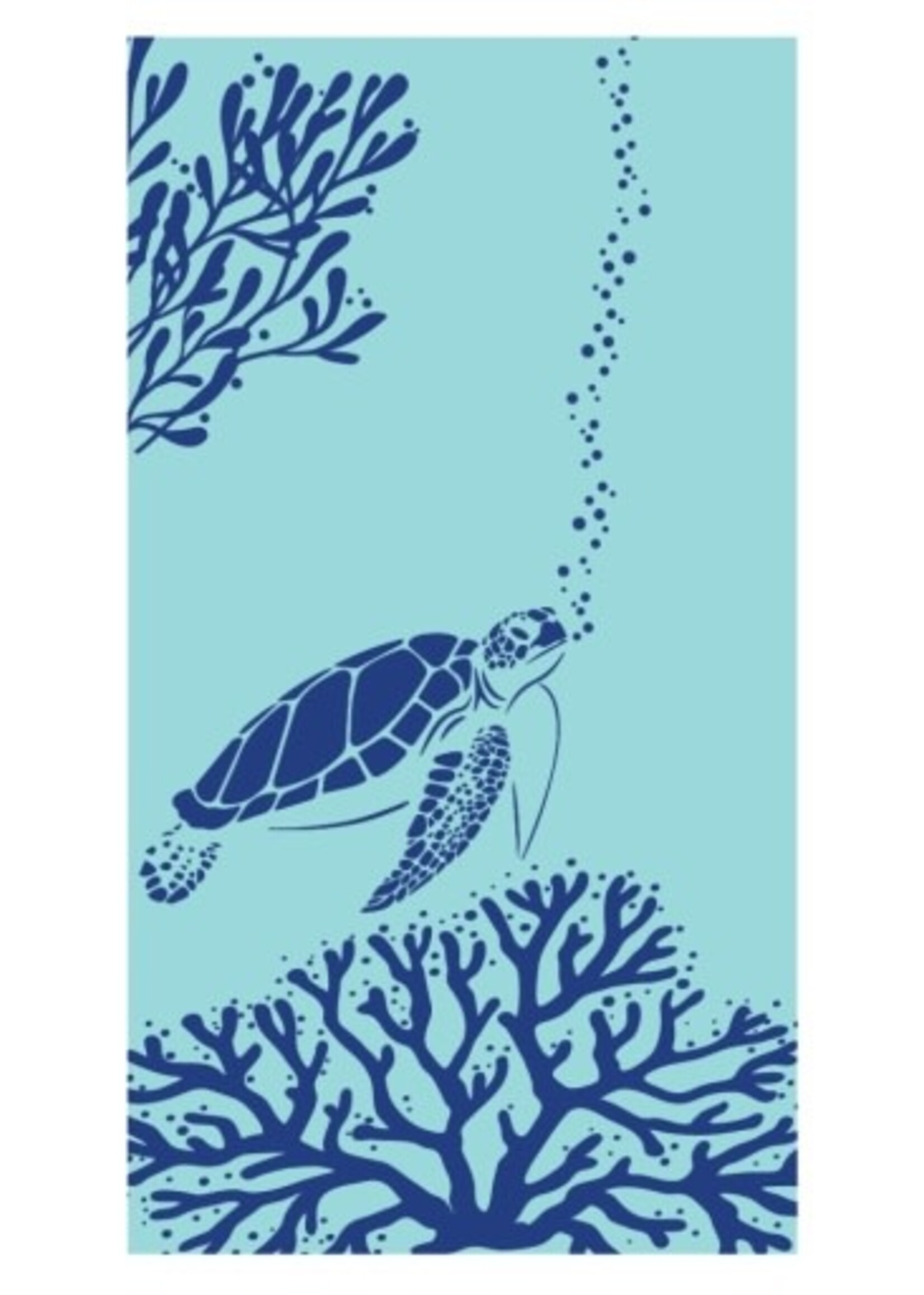 Sand Cloud Sand Cloud RG - BUBBLES TURTLE SEAGLASS