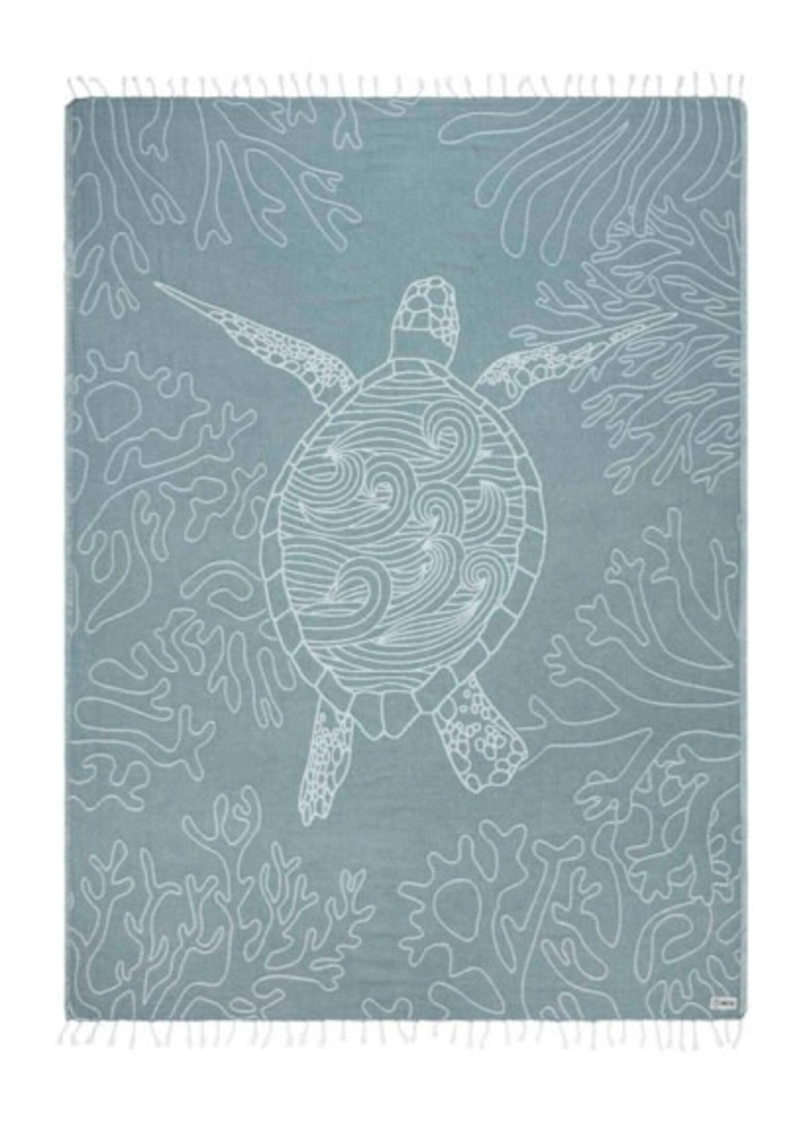 Sand Cloud Sand Cloud LG SEA TURTLE REEF  DEEP OCEAN - LARGE DEEP OCEAN