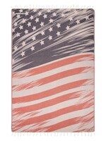 Sand Cloud LG - VINTAGE FLAG WITH ZIPPER POCKET MULTI