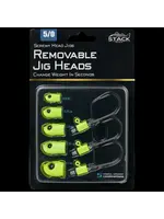 STACK Tackle STACK Jighead Set Chartreuse
