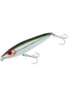 MirrOlure Mirrolure 94MR Top Dog Float Grn/Wht/Sil