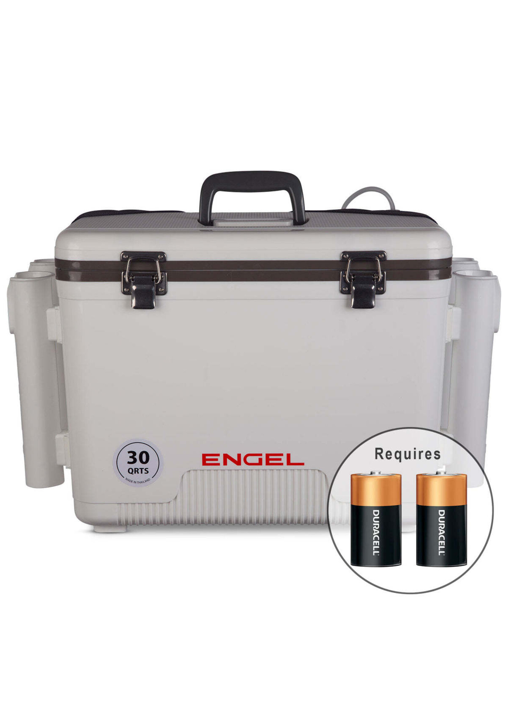 Engel Engel LiveBait 30 White w/ 4 Rod Holders