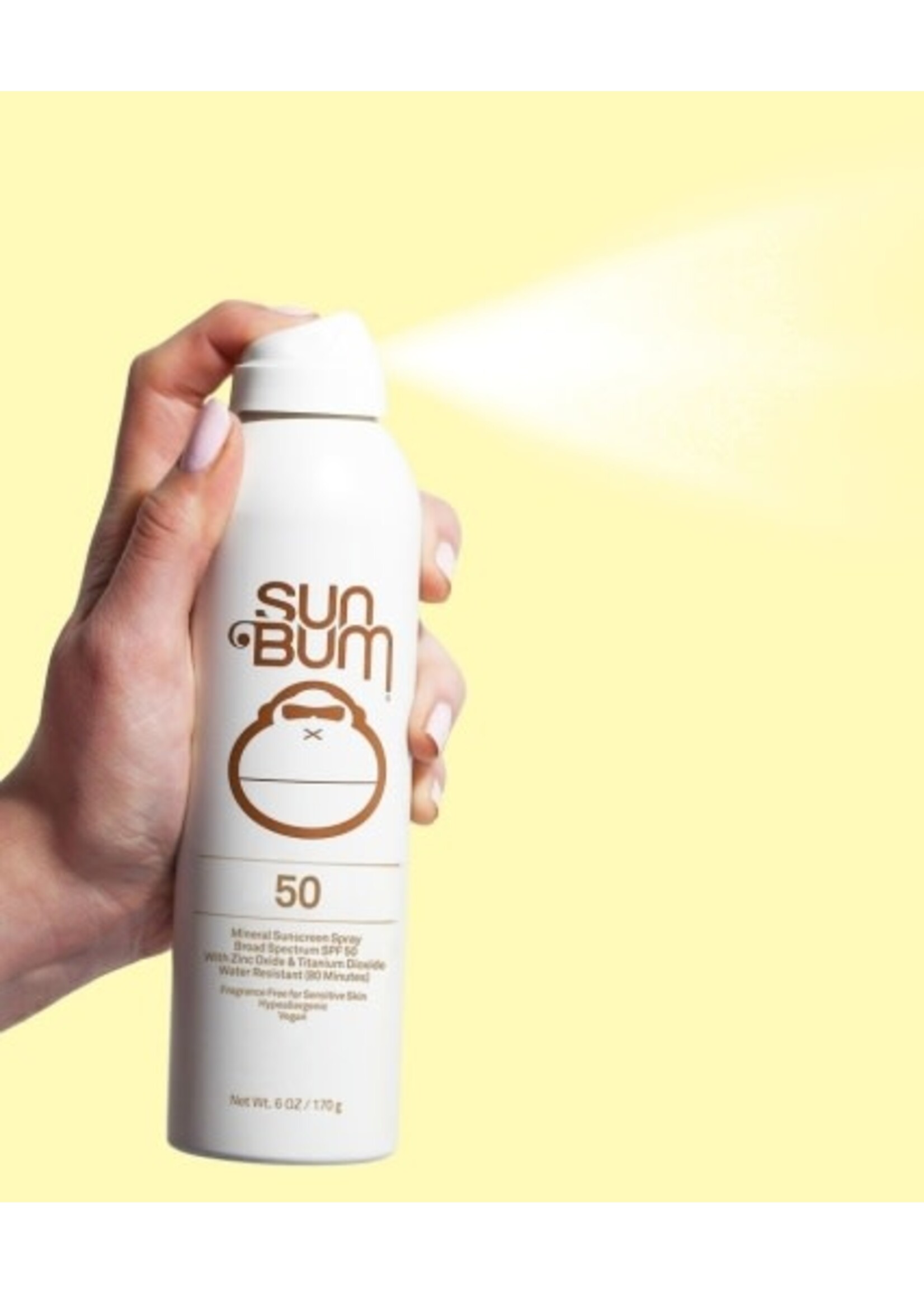 Sun Bum MINERAL SPF 50 SUNSCREEN SPRAY 6 OZ