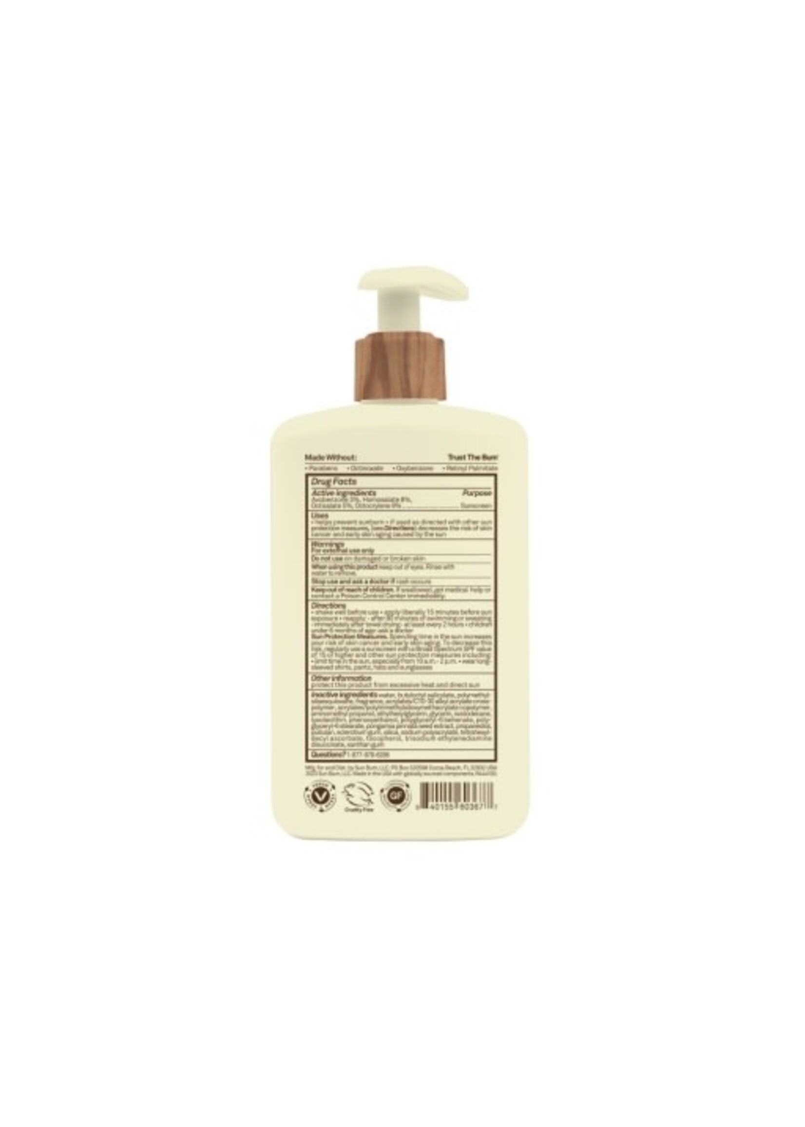 Sun Bum SUN DAILY 50 BODY LOTION 8 OZ /237ML