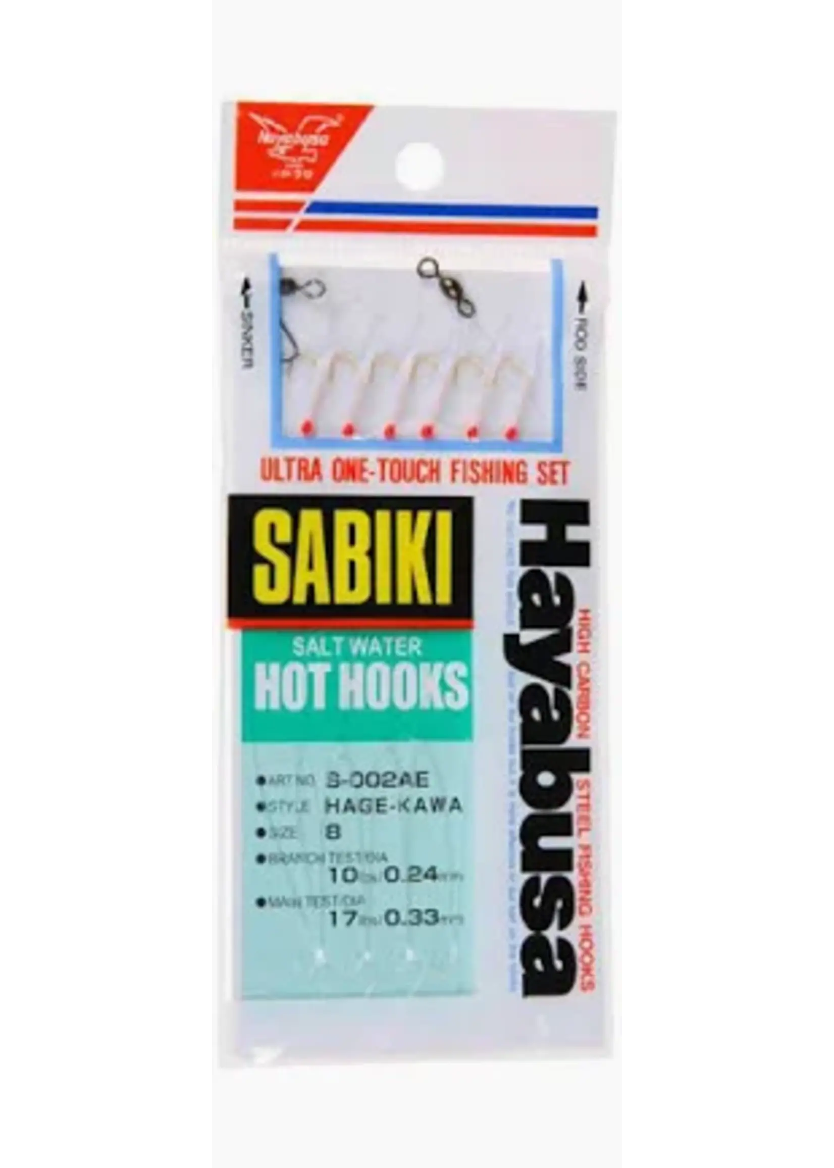 Hayabusa Sabiki Bait Rigs RED sz 4