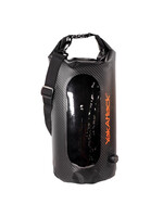 YakAttack LLC 10L Roll-Top Drybag w/ Air Valve Black Carbon