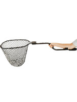 YakAttack LLC YakAttack Leverage Landing Net, 12" X 20" hoop, 47" long, with extension and foam for storing in rod holder