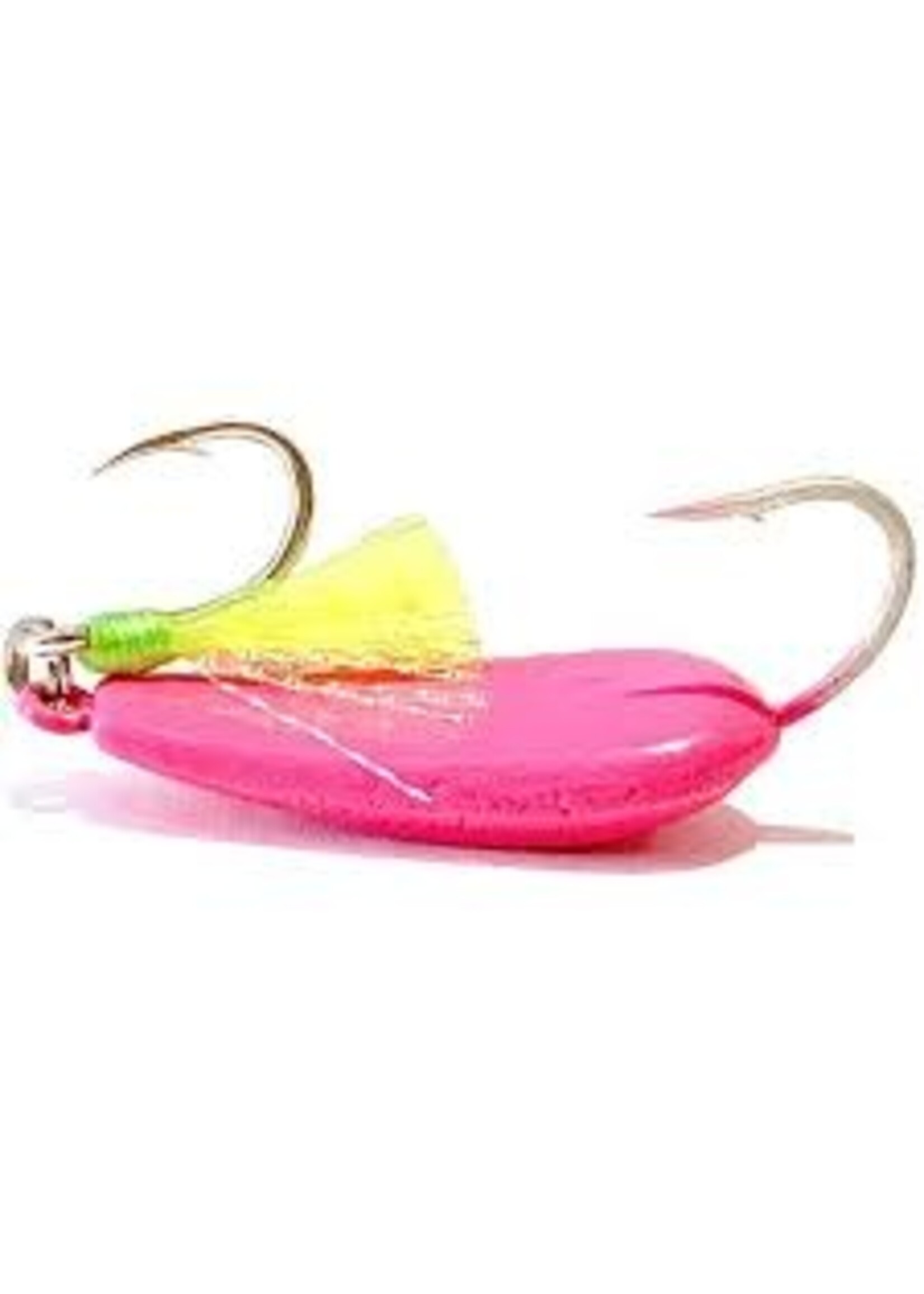 TKLCRFT CRAZY JIGS 3/8oz PNK W/Teaser