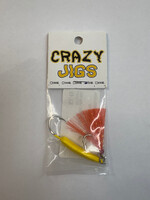 CRAZY JIGS 1/2oz YEL W/Teaser