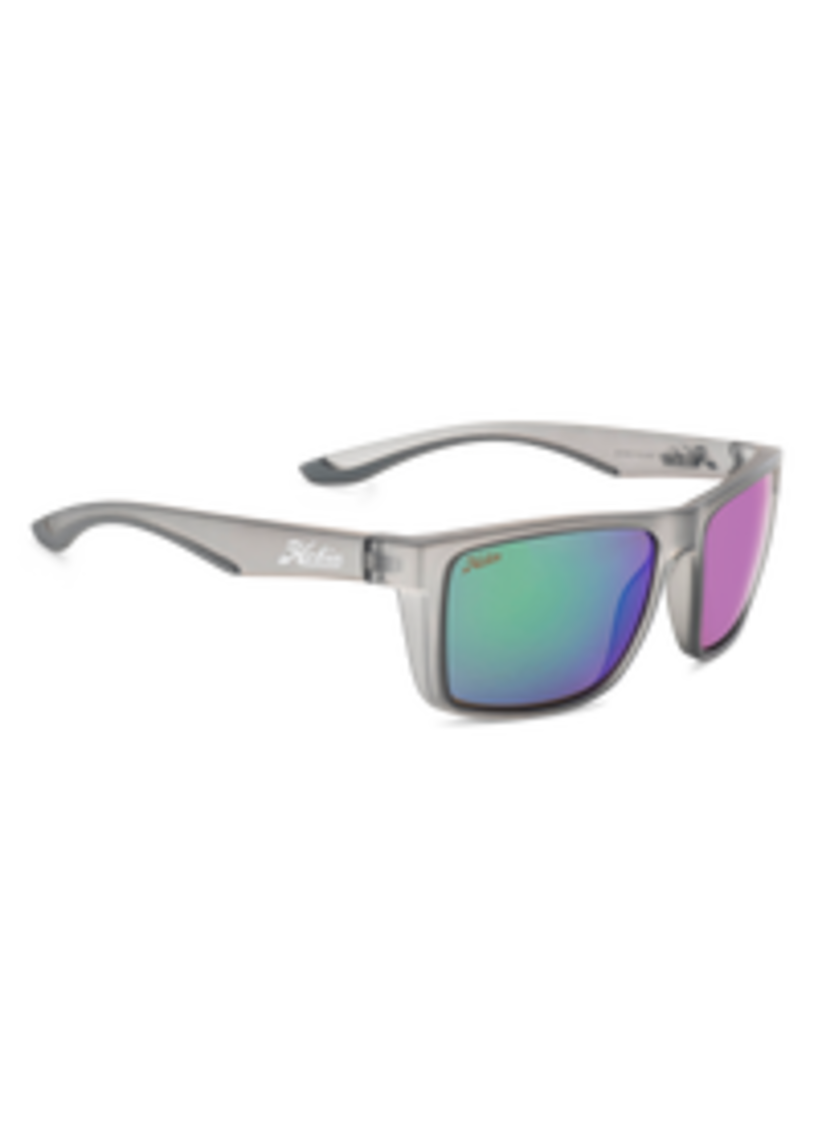 Hobie Cat COVE Float : Satin Crystal Grey Frame/ Copper w/ Sea Green  Mirror Polarized/  Nylon Lense