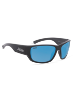 Hobie Eyewear BLUEFIN SATIN BLACK / GREY W/ COBALT MIRROR POLARIZED LENS