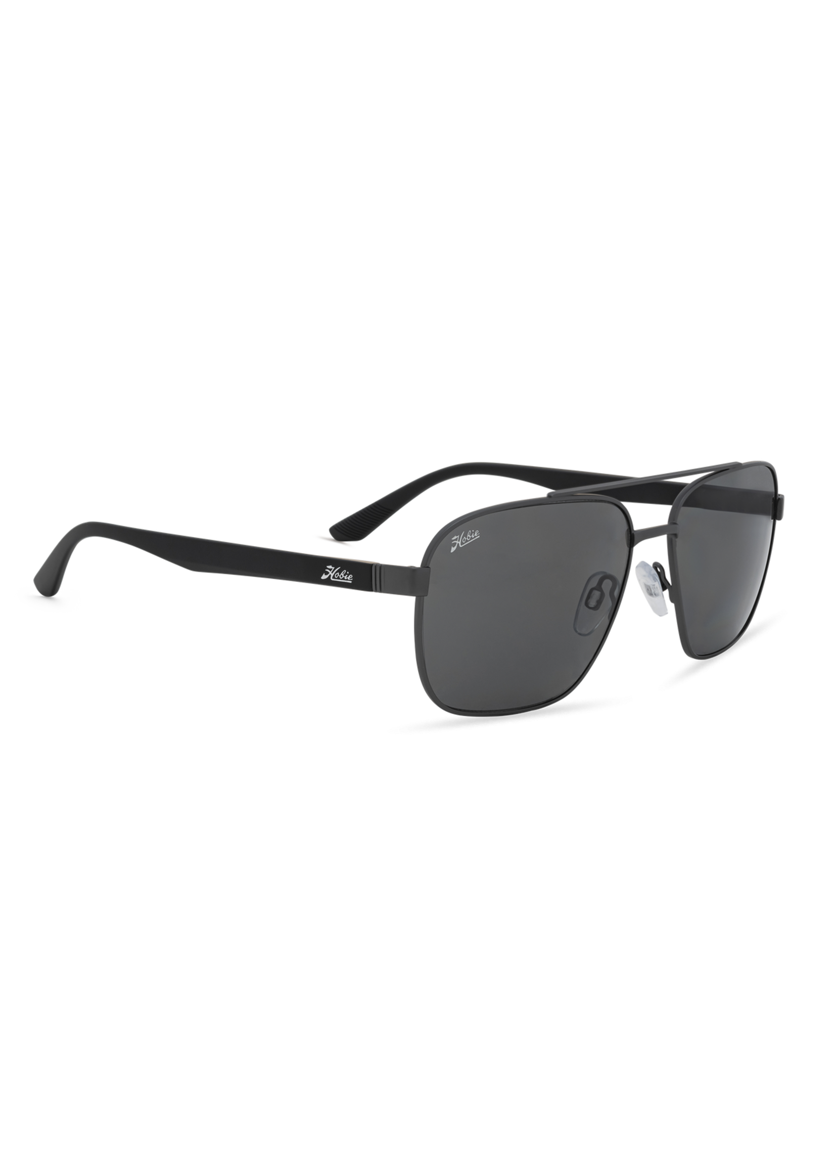 Hobie Eyewear COMMANDER SATIN GUNMETAL FRAME / GREY POLARIZED PC LENS