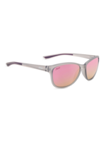 Hobie Eyewear MYA SATIN CRYSTAL GREY FRAME / GREY W/ PINK MIRROR POLARIZED PC LENS