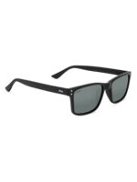 Hobie Eyewear FLATS SATIN BLACK FRAME / GREY POLARIZED PC LENS