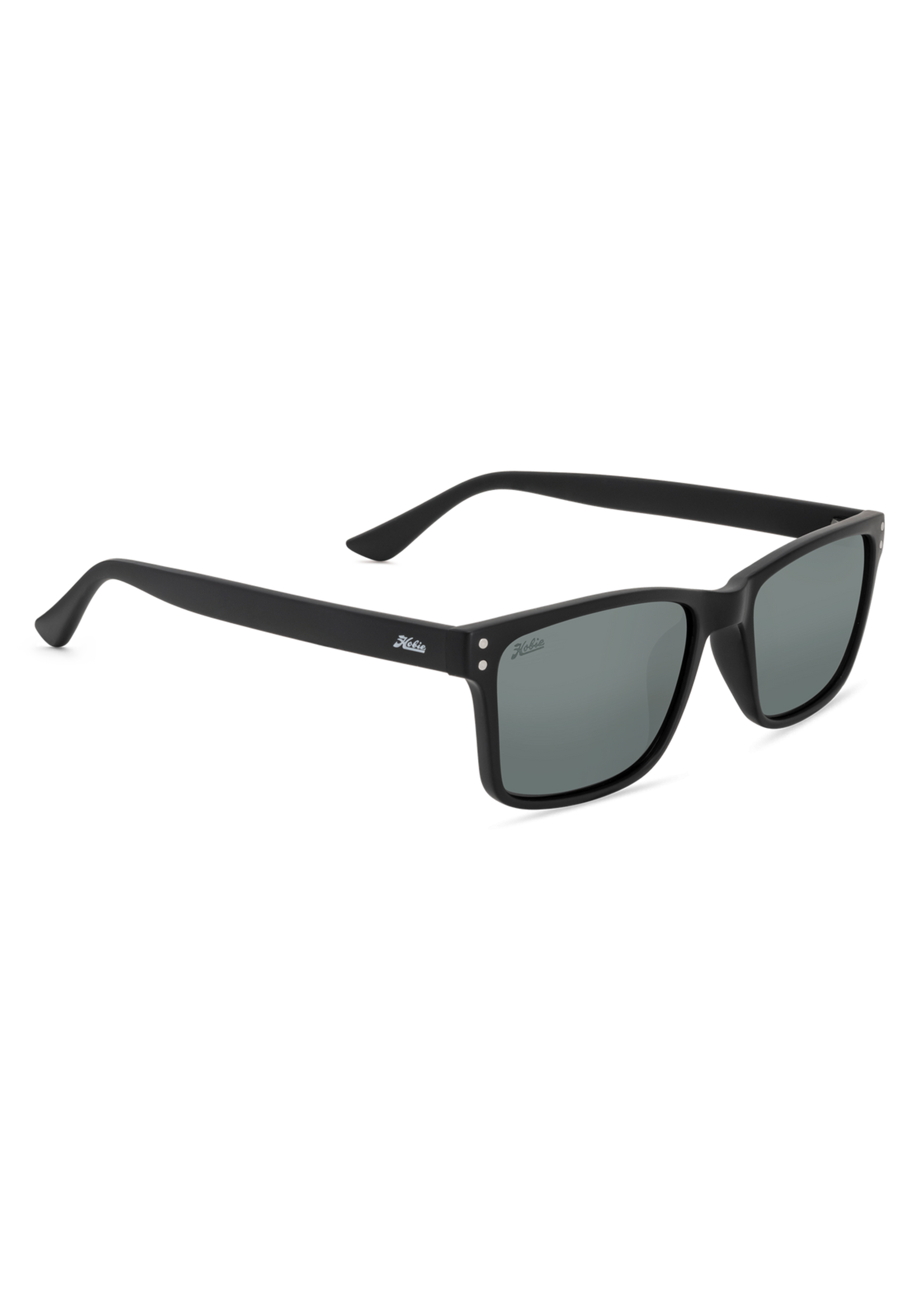Hobie Eyewear FLATS SATIN BLACK FRAME / GREY POLARIZED PC LENS