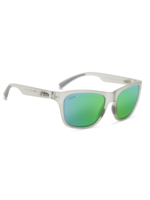 Hobie Eyewear WOODY SPORT SATIN CRYSTAL GREY / COPPER W/ SEA GREEN MIRROR POLARIZED LENS