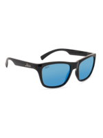 Hobie Eyewear WOODY SPORT SHINY BLACK / GREY W/ COBALT MIRROR POLARIZED LENS
