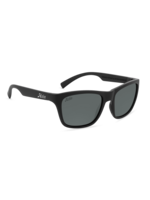 Hobie Eyewear WOODY SPORT SATIN BLACK FRAME / GREY POLARIZED PC LENS