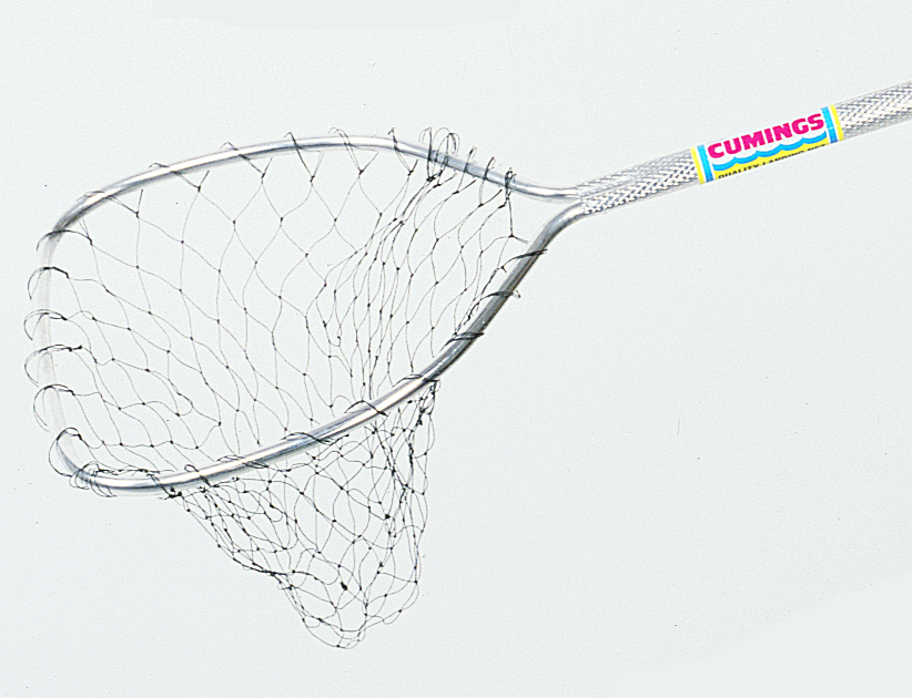 cummins fishing net Vintage - Ed Cumings Description This landing net is lightweight and yet extremely strong It features a 12 bow with a durable 1 diamond embossed handle Salmon and Steelhead Landing Net