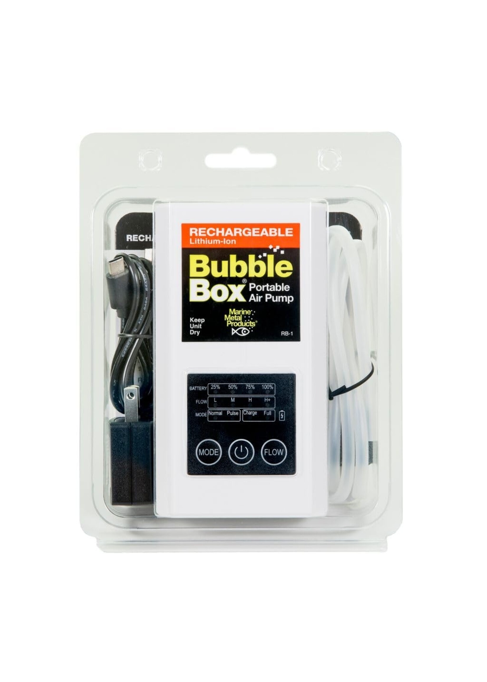 Marine Metal Marine Metal Rechargeable Lithium-Ion bubble box RB-1
