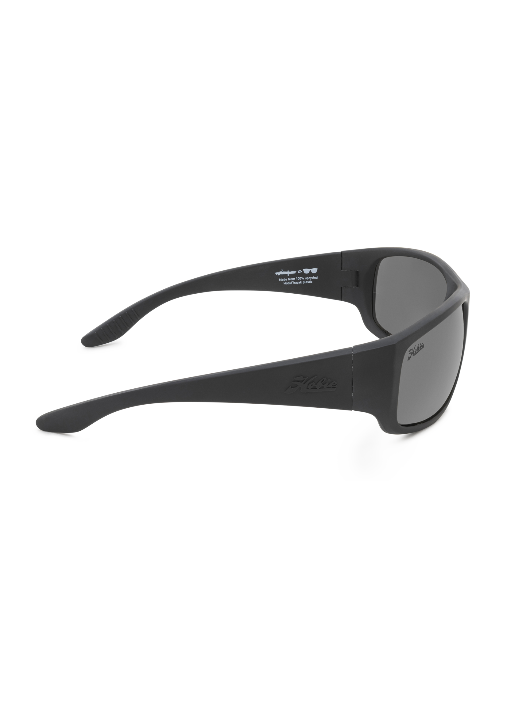 Hobie Eyewear Hull Float : Black Satin Frame / Grey Polarized / Bio-Nylon Lense
